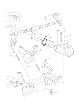 Massey Ferguson - O Ring Lift Cylinder - 3761475M1 - Farming Parts