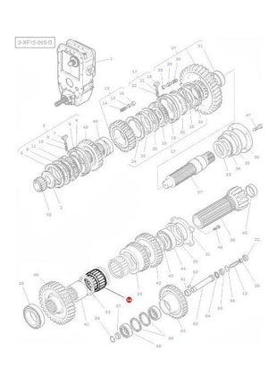 Massey Ferguson - Roller Rangebox - 3613629M2 - Farming Parts