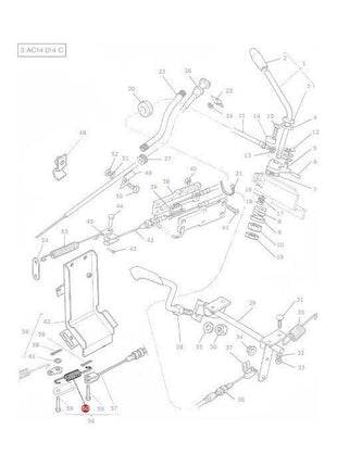 Massey Ferguson - Spring - 3581900M1 - Farming Parts