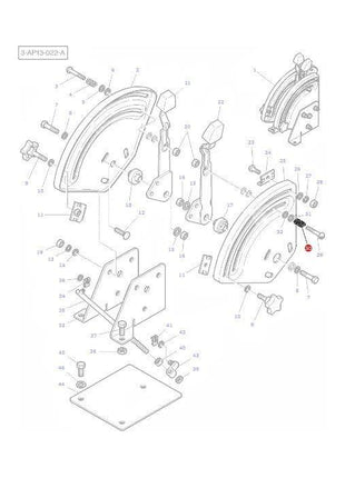 Massey Ferguson - Spring Quadrant - 3815766M1 - Farming Parts