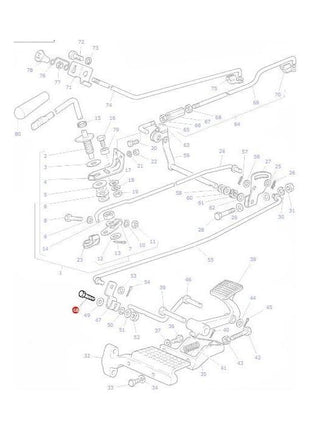 Massey Ferguson - Bolt 1/4x1.1/4unf - 361415X1 - Farming Parts