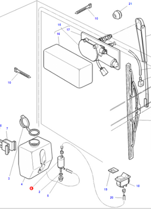 Massey Ferguson - Water Pump - 3582441M1 - G816810190020 - Farming Parts