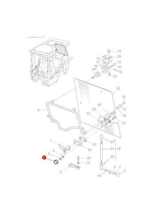 Massey Ferguson - Helmet - 3619609M1 - Farming Parts