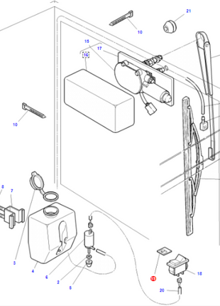 Massey Ferguson - Insert- 3611540M1 - Farming Parts