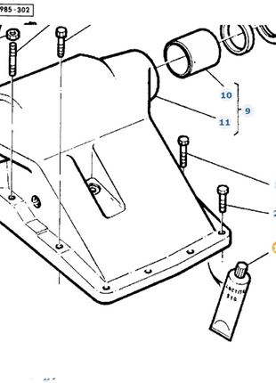 Massey Ferguson - Loctite 574 - 3900613M2 - Farming Parts