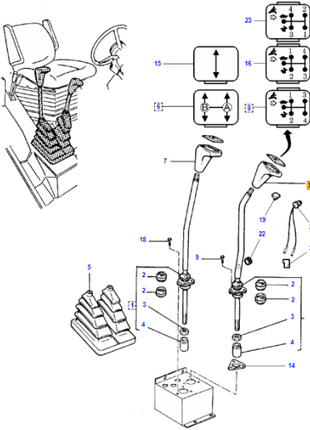 Massey Ferguson - Grip - 3618764M1 - Farming Parts