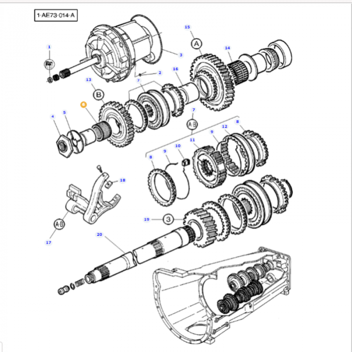 Massey Ferguson - Bush - 3385883M1 - 3698291M1 - Farming Parts