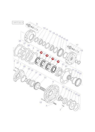 Massey Ferguson - Power Shuttle Disc - 3617347M1 - Farming Parts