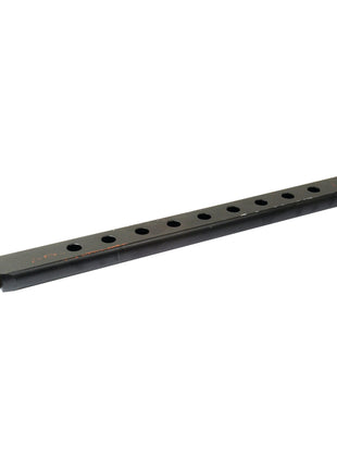 A black plastic flute with nine holes along its length, each offering precise positioning for fine-tuned melodies, resembling the layout of the Flat Drawbar (Cat. 2) with 9 holes and a length of 937mm by Sparex (Sparex Part No. S.3394).