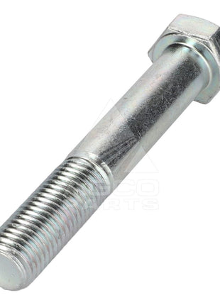 The AGCO Hex Head Bolt (Product Code: 339805X1), featuring a threaded shaft and a hexagonal head, is displayed against a white background, making it an ideal component for use in Massey Ferguson models.