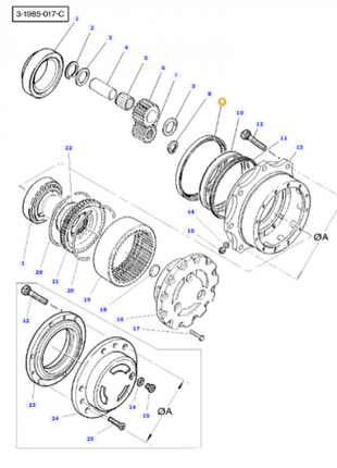 Massey Ferguson - Oil Seal - 3429167M1 - Farming Parts