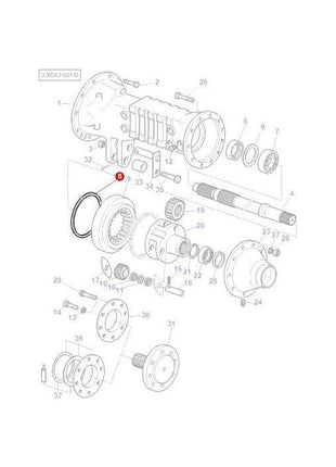 Massey Ferguson - Seal - 3759197M1 - Farming Parts