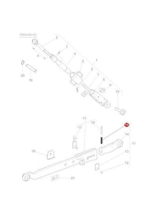 Massey Ferguson - Spring Locking - 491105M1 - Farming Parts