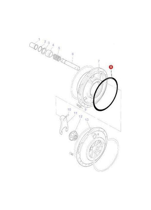 Massey Ferguson - O Ring Diff Lock - 1860838M1 - Farming Parts