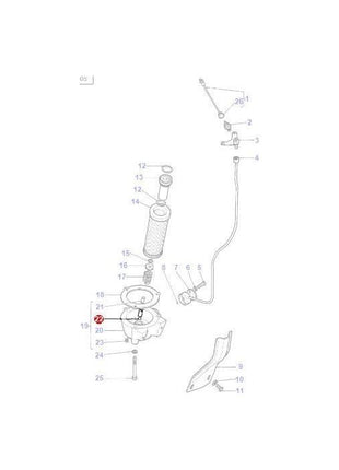 Massey Ferguson - Circlip - 358936X1 - Farming Parts