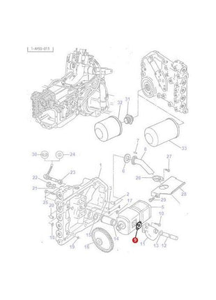 Massey Ferguson - Gasket - 3382297M1 - Farming Parts