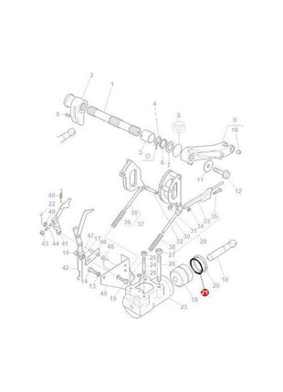 Massey Ferguson - ORing Lift Piston - 3761473M1 - Farming Parts