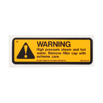 Massey Ferguson - Decal Warning - 3595685M1 - Farming Parts