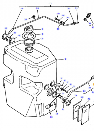 Massey Ferguson - Sleeve - 3599554M1 - Farming Parts