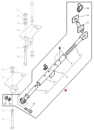 Massey Ferguson - Stabiliser Kit - 3819481M91 - Farming Parts