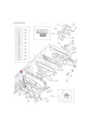 Massey Ferguson - Bulb Boot - 3476233M1 - Farming Parts