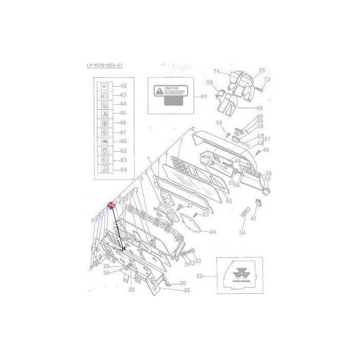 Massey Ferguson - Bulb Boot - 3476233M1 - Farming Parts