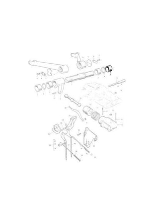 Massey Ferguson - Bush Cross Shaft - 181018M1 - Farming Parts