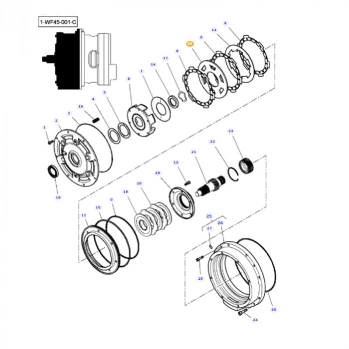 Massey Ferguson - Support Plate - 3616749M1 - Farming Parts