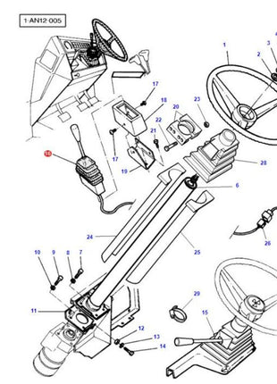 Massey Ferguson - Commutator Switch - ACP0146960 - Farming Parts