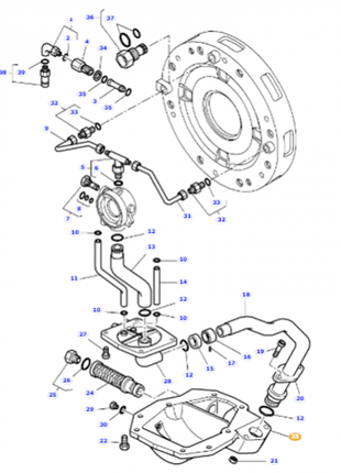 Massey Ferguson - Sump/Cover - 3619903M5 - Farming Parts