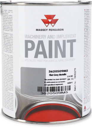 Massey Ferguson - Flint Grey Metalic Paint 1lts - 3620509M5 - Massey Tractor Parts