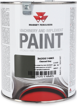 Massey Ferguson - Charcoal Grey Paint 1lts - 3620514M5 - Massey Tractor Parts