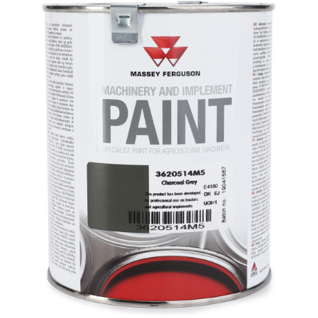 Massey Ferguson - Charcoal Grey Paint 1lts - 3620514M5 - Massey Tractor Parts