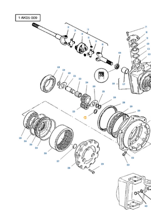 Massey Ferguson - Retaining Ring - 339469X1 - Farming Parts