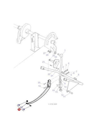 Massey Ferguson - Needle - 584717M92 - Farming Parts