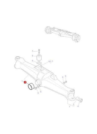 Massey Ferguson - Bush - 3428657M3 - Farming Parts