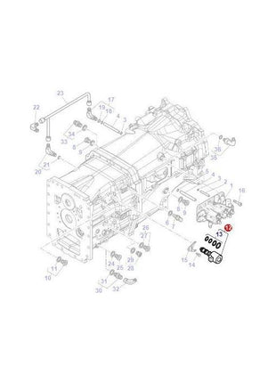 Massey Ferguson - Electrovalve - 4363356M3 - Farming Parts