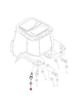 Massey Ferguson - Lift Switch Up - 4284628M2 - Farming Parts