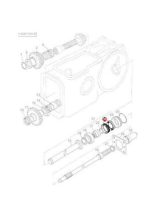 Massey Ferguson - PTO Seal - 3699801M1 - Farming Parts