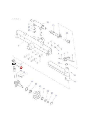 Massey Ferguson - Seal - 3905727M91 - Farming Parts