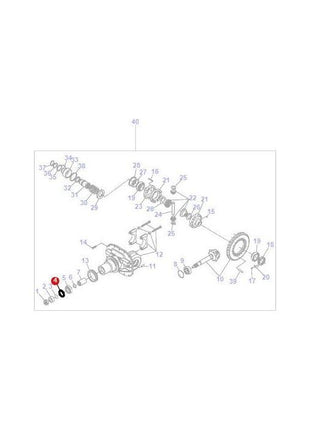 Massey Ferguson - Seal Differential - 3428942M1 - Farming Parts
