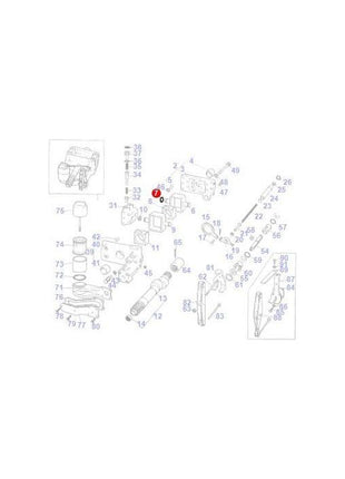 Massey Ferguson - Piston Ring - 892604M1 - Farming Parts