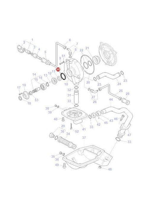 Massey Ferguson - O Ring Wet Clutch - 70924187 - Farming Parts