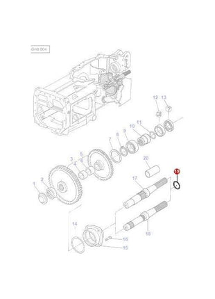 Massey Ferguson - Circlip - 3615384M2 - Farming Parts