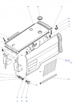 Massey Ferguson - Washer - 3700021M1 - Farming Parts