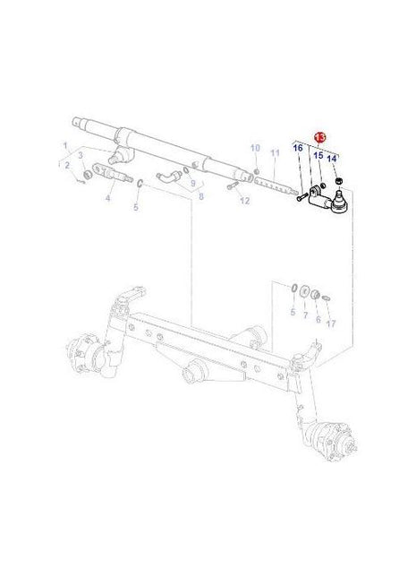 Massey Ferguson - Track Rod End - 3599679M92 - Farming Parts