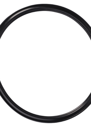 A black rubber o-ring with a circular shape, ideal for Massey Ferguson 3000 Series tractor parts, displayed on a white background. Product Name: Massey Ferguson - Gasket - 3713940M1 by AGCO.