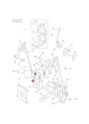 Massey Ferguson - Retaining Ring - 358956X1 - Farming Parts