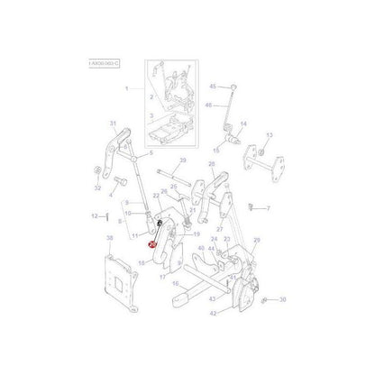 Massey Ferguson - Retaining Ring - 358956X1 - Farming Parts