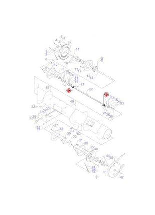 Massey Ferguson - Support Finger - D28250585 - Farming Parts